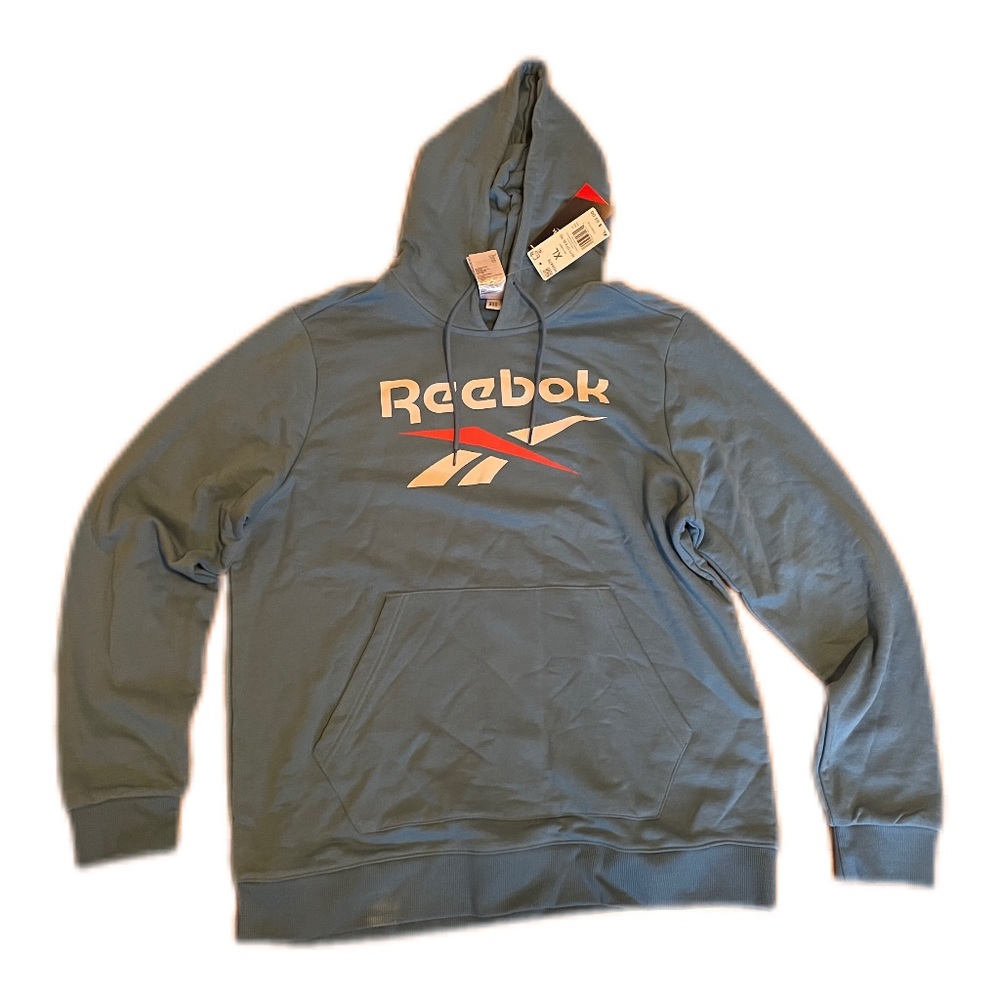 Reebok Men's Sky Blue Hoodie